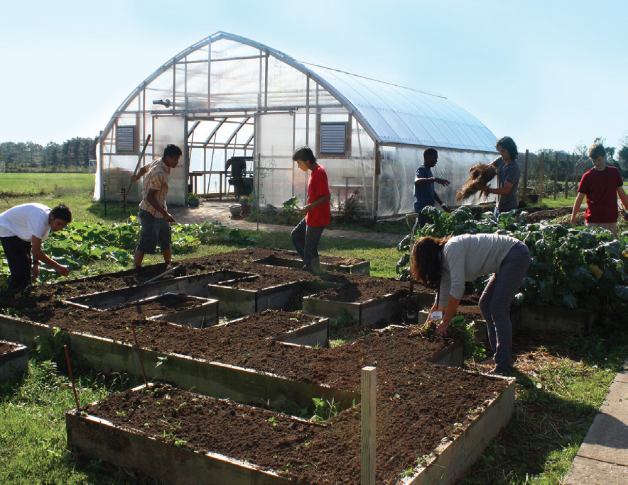 Bridgehampton Union school greenhouse