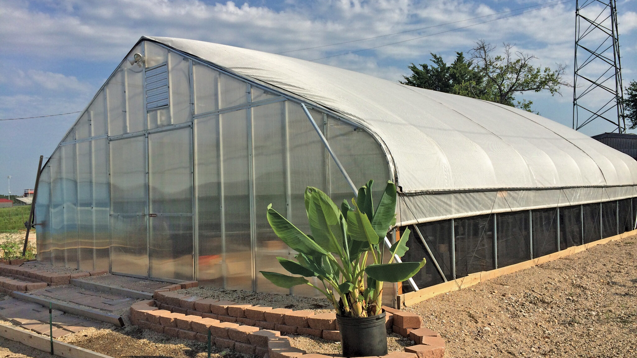 gothic style hoop house