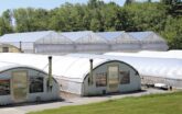 Different types of greenhouses being used by one operation