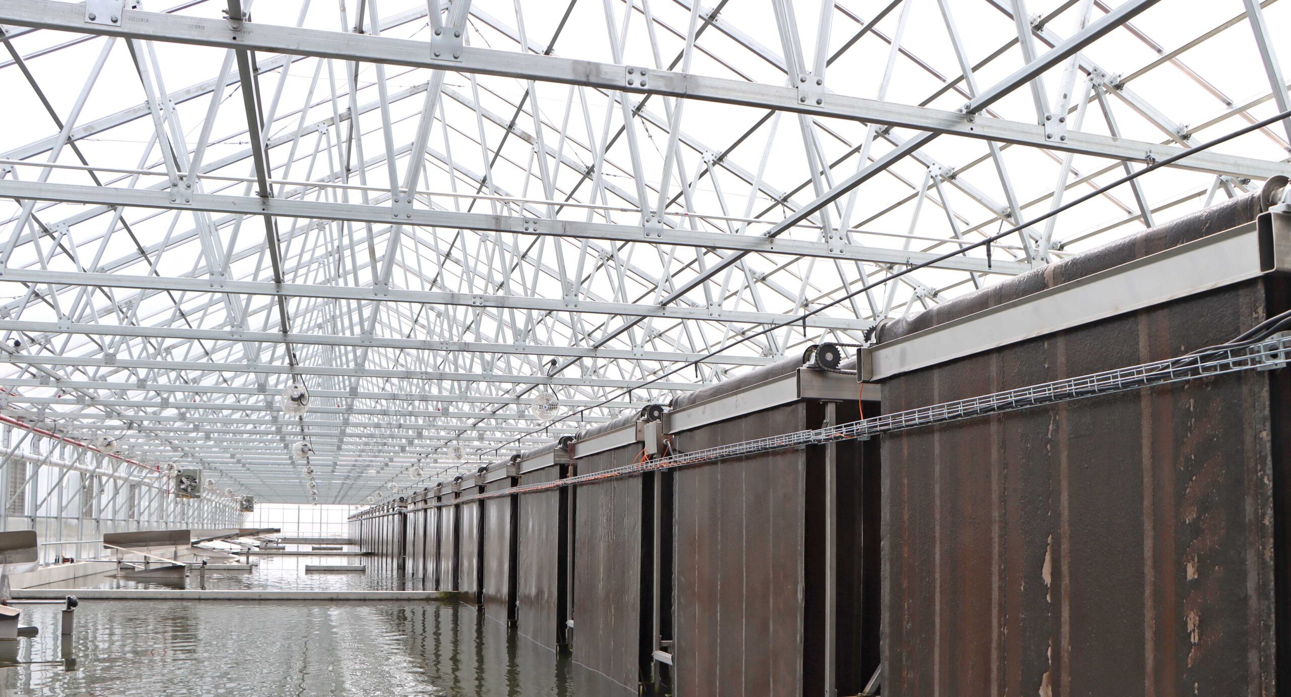 algae production greenhouse